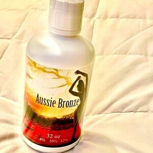 Aussie Bronze 12% DARK Sunless Airbrush Spray Tanning Solution 64oz - Brand NEW